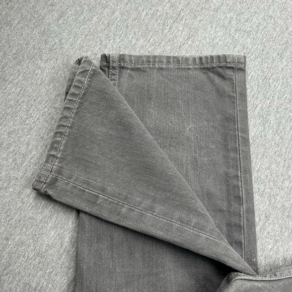Levis 505 Gray Jeans Mens 30x30 Regular Straight Leg Pants Classic Denim - Picture 3 of 15